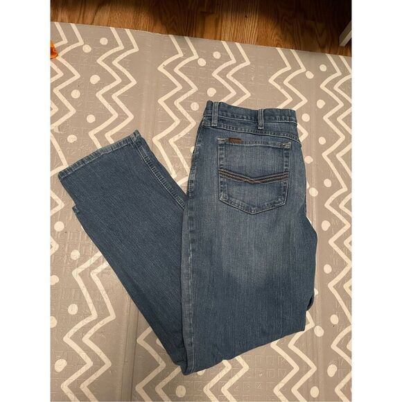 Ariat Denim Jeans M3 Loose Light Wash Jeans 38x32 - Picture 5 of 6